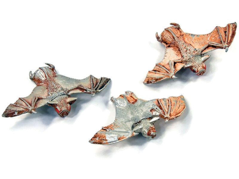 Games Workshop VAMPIRE COUNTS 3 Giant Bats #2 METAL Fantasy