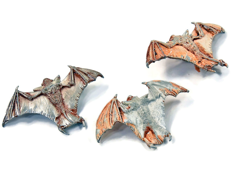 Games Workshop VAMPIRE COUNTS 3 Giant Bats #2 METAL Fantasy