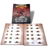 Games Workshop BLADES OF KHORNE Warscroll Cards #1