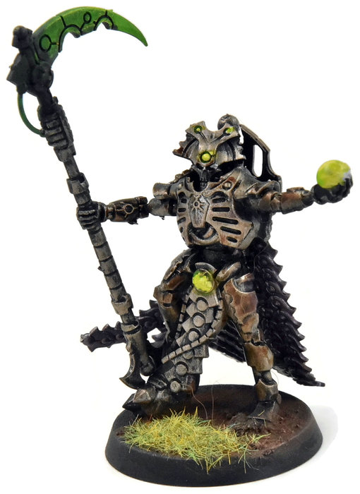 NECRONS Overlord with Ressurection Orb #1 Warhammer 40K WELL PAINTED
