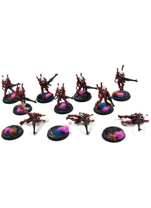 CRAFTWORLDS 10 Guardian Defenders #2 Warhammer 40K WELL PAINTED