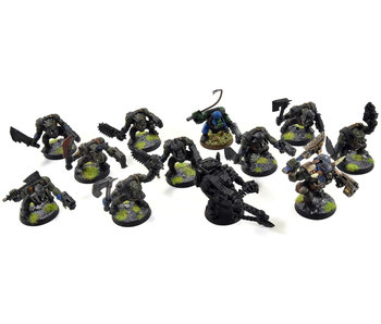 ORKS 10 Boyz + 1 Nob + 1 Heavy #15 One Metal Warhammer 40K