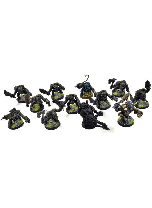 ORKS 10 Boyz + 1 Nob + 1 Heavy #15 One Metal Warhammer 40K