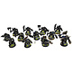 ORKS 10 Boyz + 1 Nob + 1 Heavy #9 Warhammer 40K WELL PAINTED