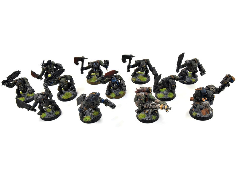Games Workshop ORKS 10 Boyz + 1 Nob + 1 Heavy #11 Warhammer 40K