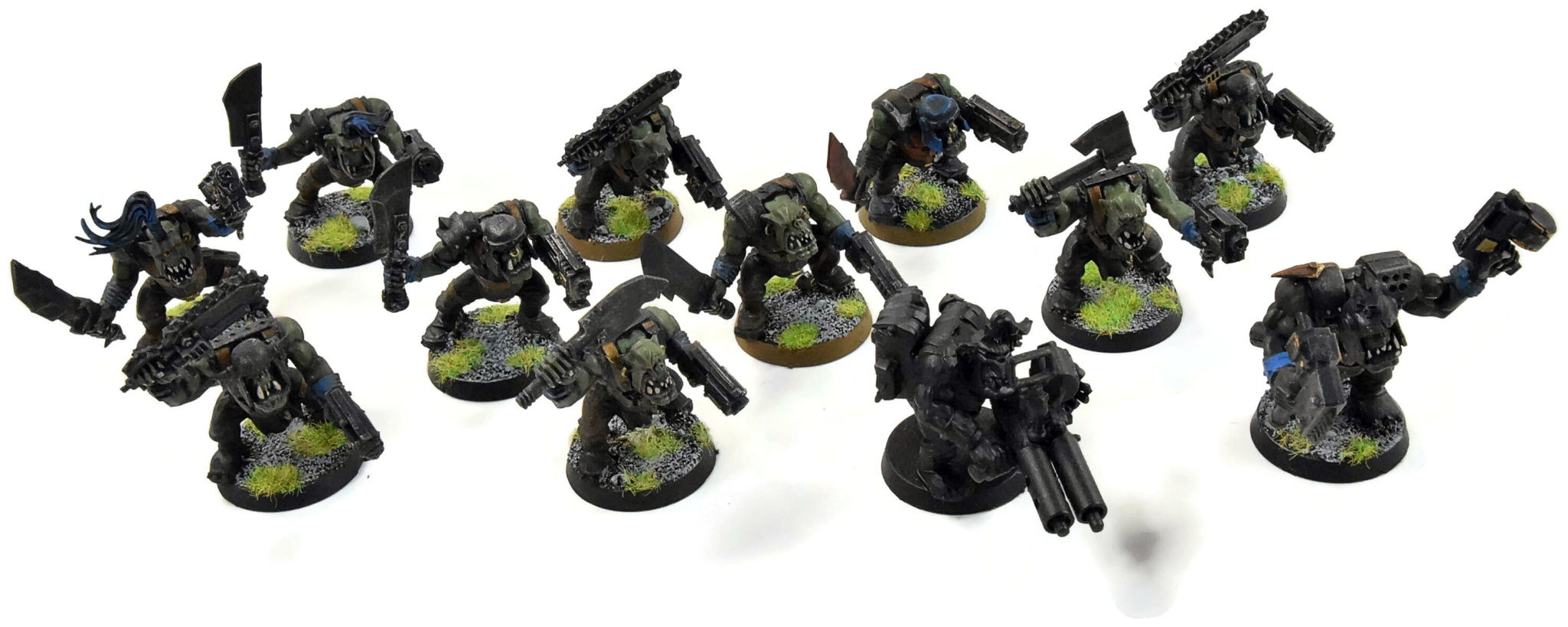 ORKS 10 Boyz + 1 Nob + 1 Heavy #14 Warhammer 40K