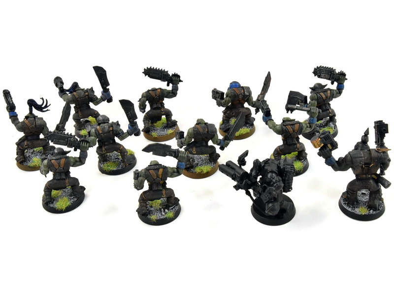 Games Workshop ORKS 10 Boyz + 1 Nob + 1 Heavy #14 Warhammer 40K