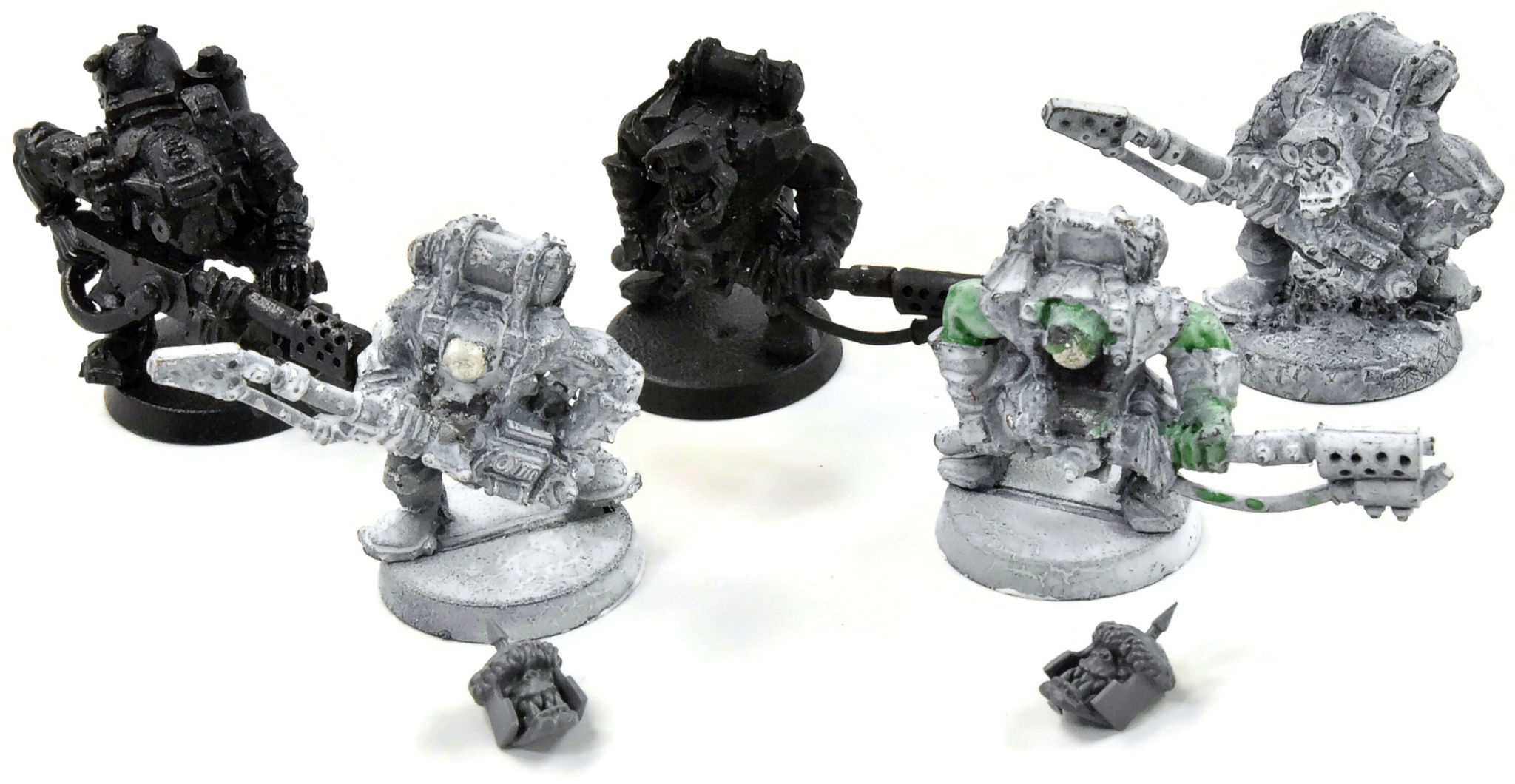ORKS 5 Burna Boyz #4 METAL Warhammer 40K