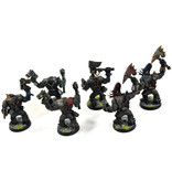 Games Workshop ORKS 6 Nobz #2 Warhammer 40K WELL PAINTED