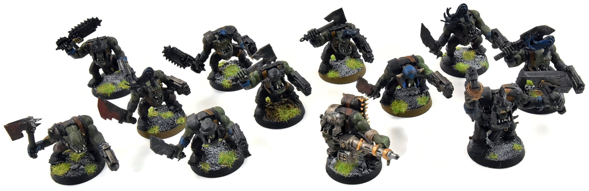 ORKS 10 Boyz + 1 Nob + 1 Heavy #10 Warhammer 40K