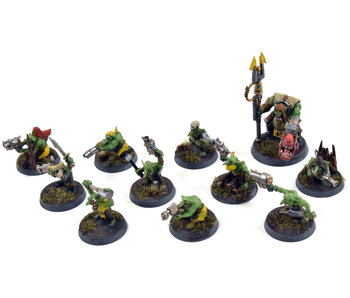 ORKS 11 Gretchins #15 Warhammer 40K WELL PAINTED