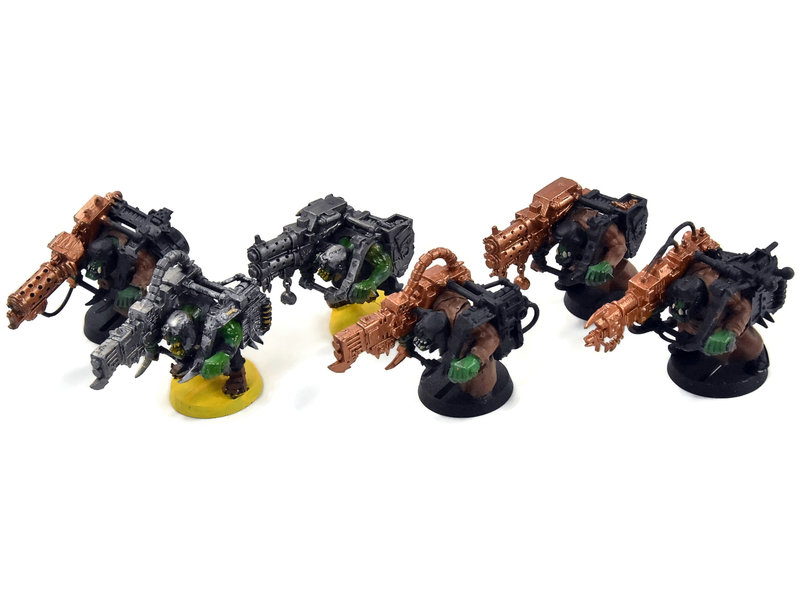 Games Workshop ORKS 6 Lootas #1 Warhammer 40K
