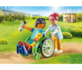 Patient in Wheelchair (70193)
