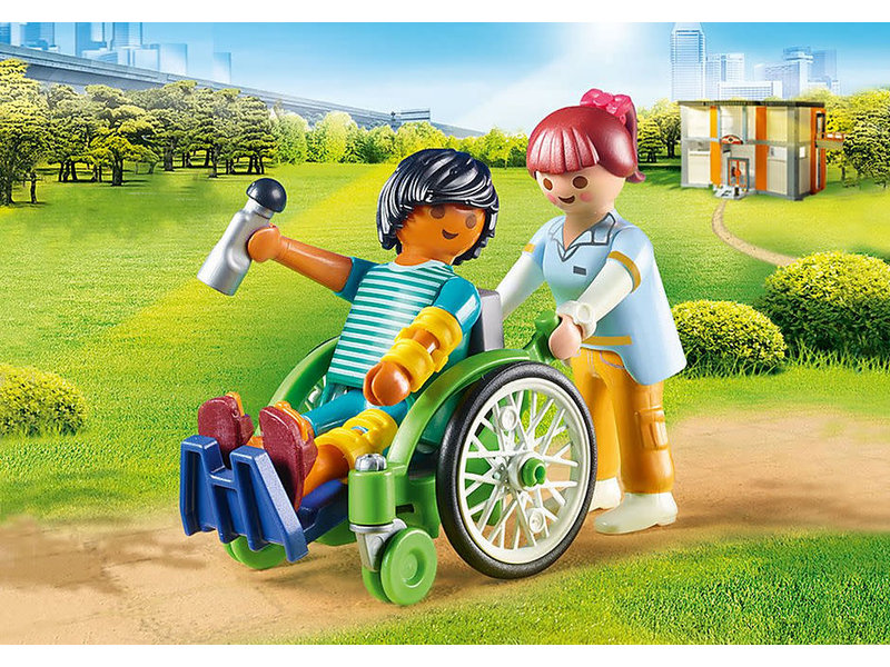 Playmobil Patient in Wheelchair (70193)