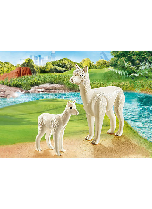 Alpaca with Baby (70350)