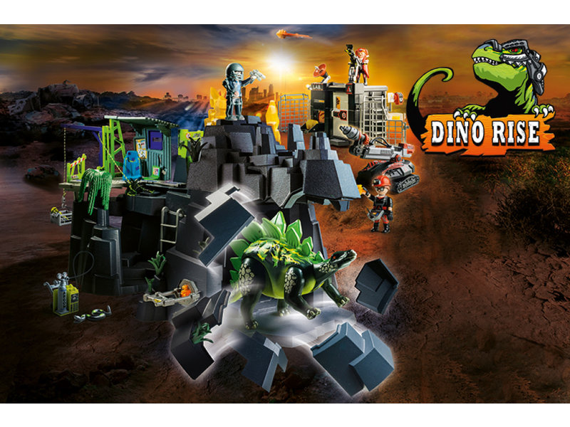 Playmobil 70623 Dino Rock- Dino Rise- Dino Rise- Dinosaure Aventure :  : Jeux et Jouets