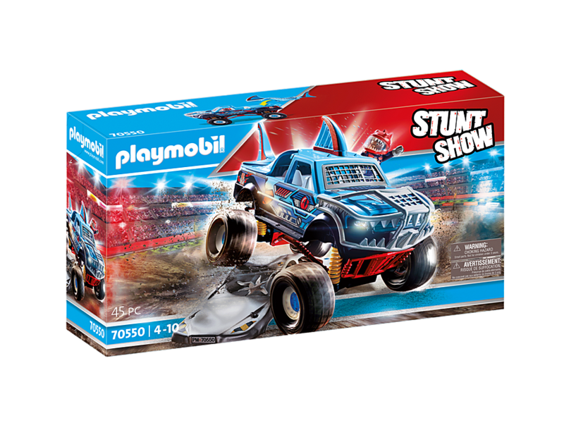 Playmobil Stunt Show Shark Monster Truck (70550)