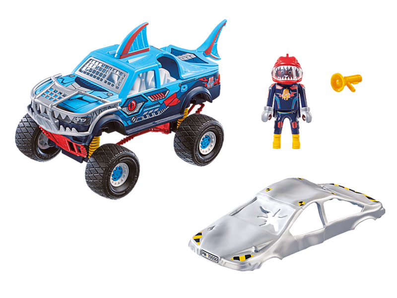 Playmobil Stunt Show Shark Monster Truck (70550)