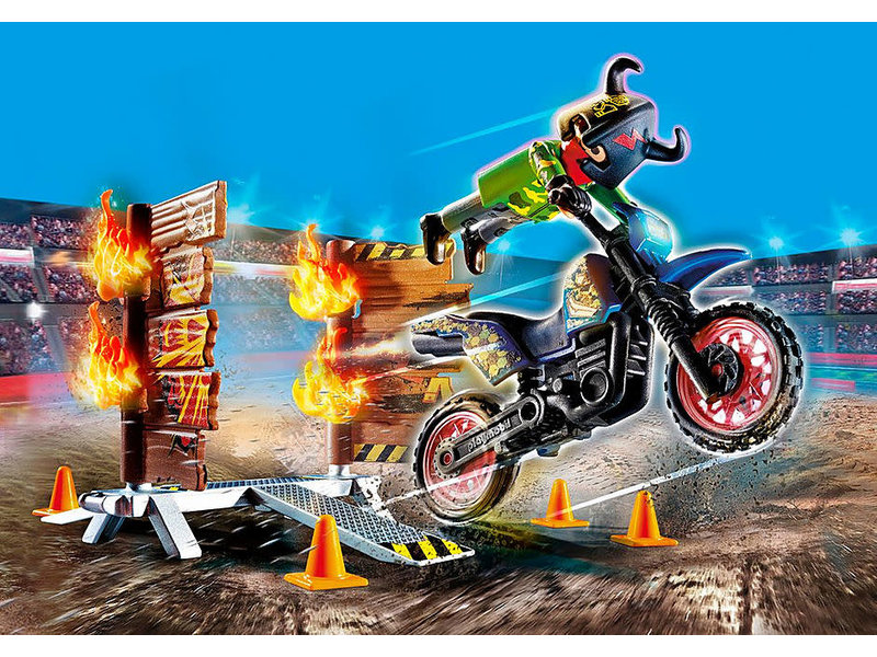 Playmobil Stunt Show Motocross with Fier (70553)