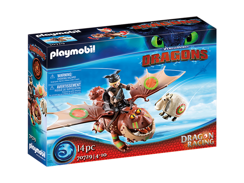 Playmobil Dragon Racing: Fishlegs and Meatlug  (70729)
