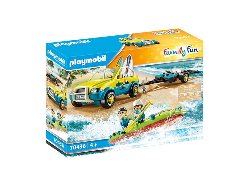 Playmobil Beach Car with Canoe (70436)
