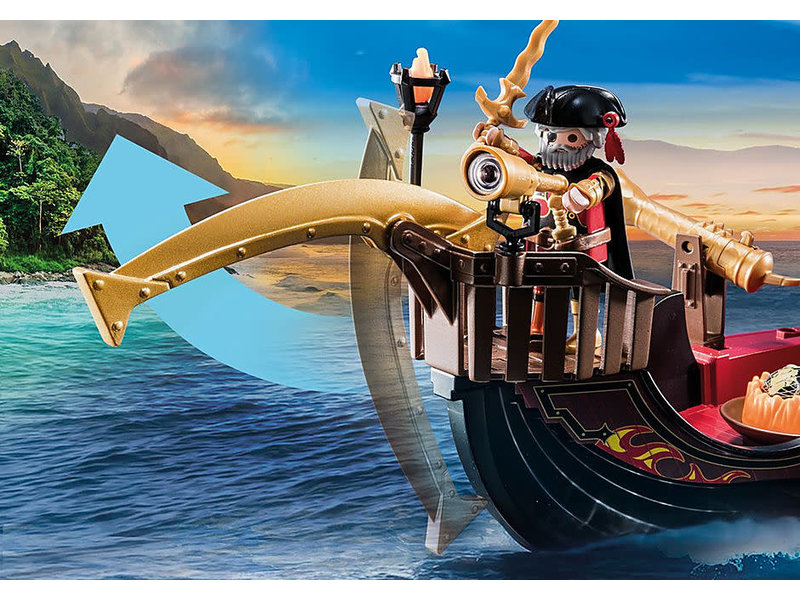 Playmobil Burnham Raiders Fire Ship (70641)