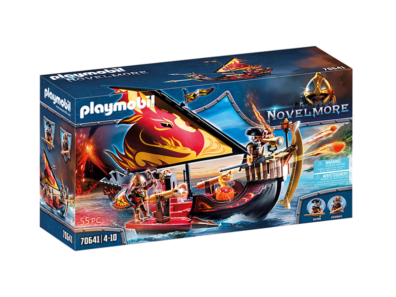 Playmobil Burnham Raiders Fire Ship (70641)