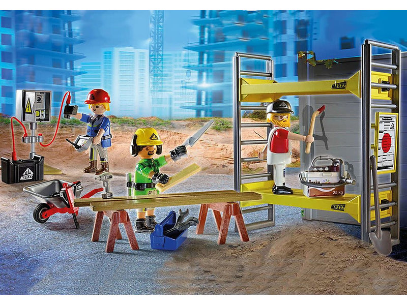 Playmobil Scaffolding with Workers (70446)