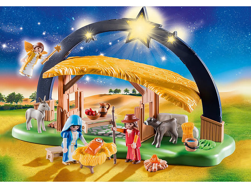 Playmobil Illuminating Nativity Manger (9494)