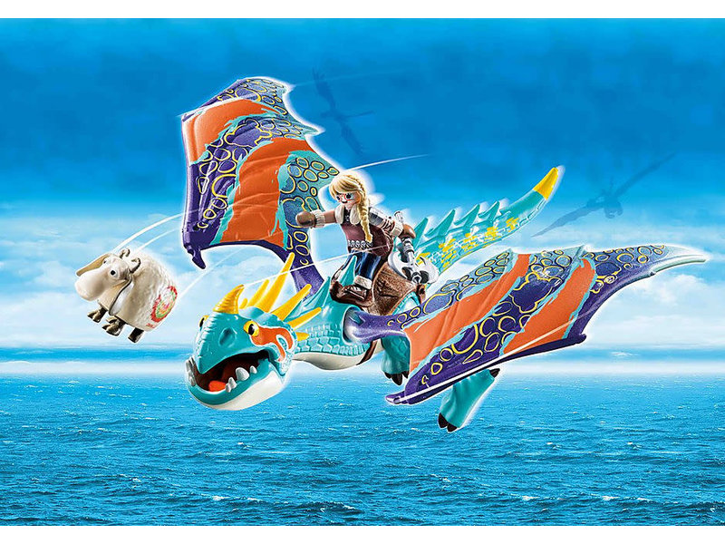 Playmobil Dragon Racing: Astrid and Stormfly  (70728)