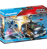 Playmobil Helicopter Pursuit with Runaway (70575)