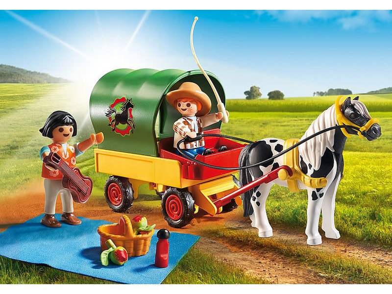 Playmobil Picnic with Pony Wagon (5686)