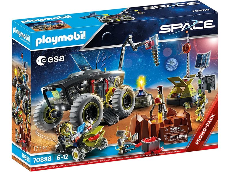 Playmobil Unité Mobile Spatiale Avec Astronau (70888)