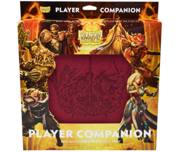 Dragon Shield Rpg Player Companion Blood Red