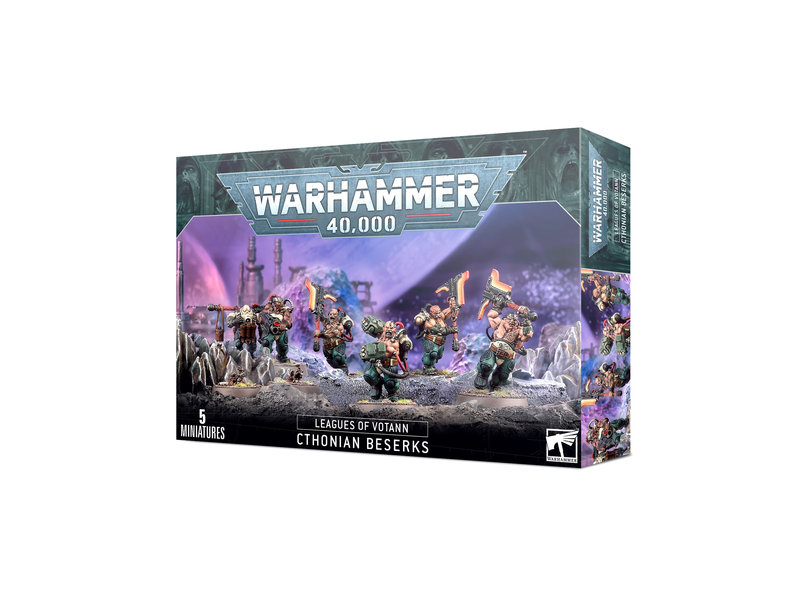 Games Workshop Leagues Of Votann - Cthonian Beserks