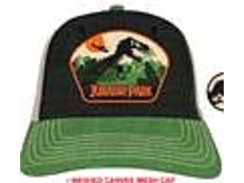 Bioworld Jurassic Park Logo Scene Ballcap