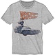 Back To The Future - S Back To The Future Retro Mens Ath Htr Tee
