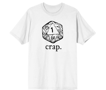 Dungeons And Dragons - XL Craps Men'S White Tee