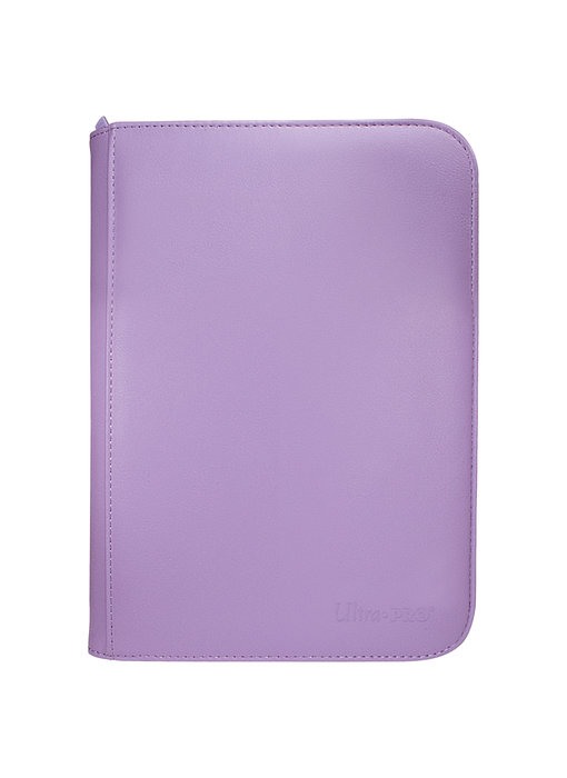 Ultra Pro Zip Binder Pro Vivid 4-Pocket Purple