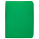 Ultra Pro Zip Binder Pro Vivid 9-Pocket Green
