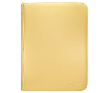 Ultra Pro Zip Binder Pro Vivid 9-Pocket Yellow