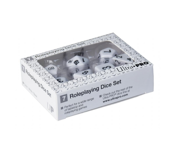 Ultra Pro Dice Rpg Set White