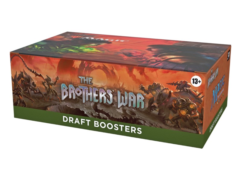 Magic The Gathering MTG The Brothers' War Draft Booster Box