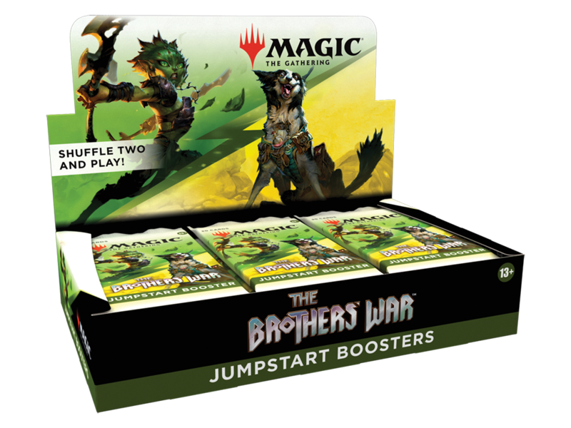 Magic The Gathering MTG The Brothers' War Jumpstart Booster Box