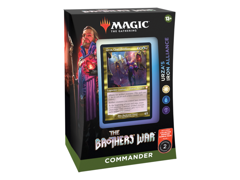 Magic The Gathering MTG The Brothers' War - Urza's Iron Alliance Commander