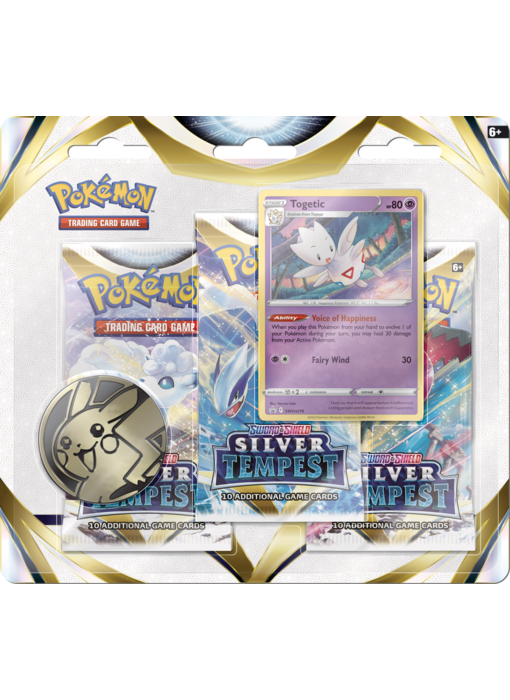 Pokémon SWSH12 Silver TEmpest 3 Pack Blister