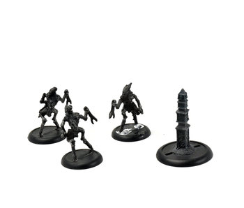 HORDES Circle Orboros Sentry Stone and Mannikins #2