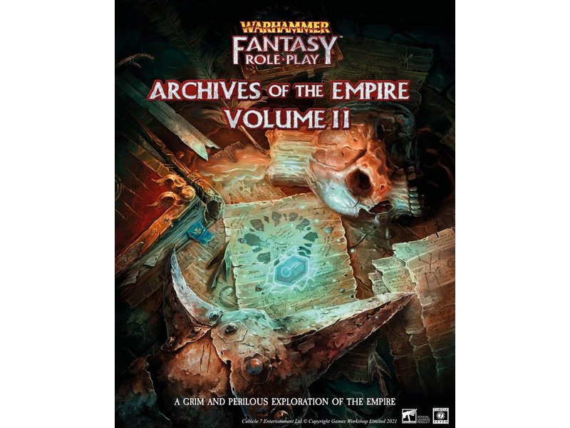 Cubicle 7 Warhammer Fantasy Roleplay - Vol 2 Archives Of The Empire (HC)