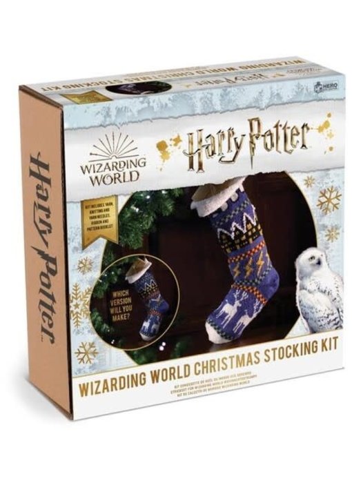 Harry Potter Knitting Kit Hogwart Christmas Stockings - NOEL