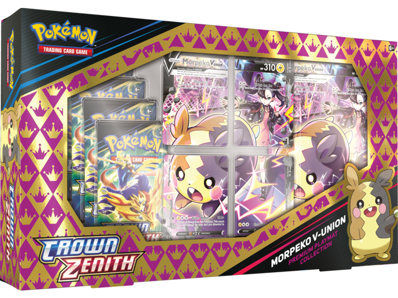 Pokémon Trading cards Pokémon TCG: Crown Zenith Premium Playmat Collection - Morpeko V-UNION
